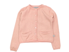Wheat cardigan Ibi rose tan glitter